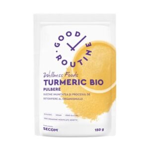 Pulbere de Turmeric Bio, 150 g, Good Routine