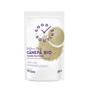 Pulbere Proteica Bio de Canepa, 200 g, Good Routine