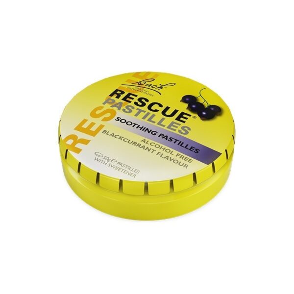 Remediu Floral pentru Copii, Dropsuri cu Aroma de Coacaze Original Bach, 50 g, Rescue Remedy