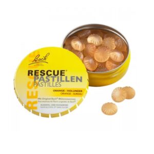 Remediu Floral pentru Copii, Dropsuri cu Aroma de Portocale Original Bach, 50 g, Rescue Remedy