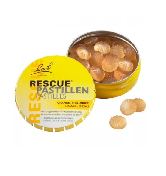 remediu-floral-pentru-copii-dropsuri-cu-aroma-de-portocale-original-bach-50-g-rescue-remedy-O41588-farmacia-morpheus Remediu Floral pentru Copii, Dropsuri cu Aroma de Portocale Original Bach, 50 g, Rescue Remedy