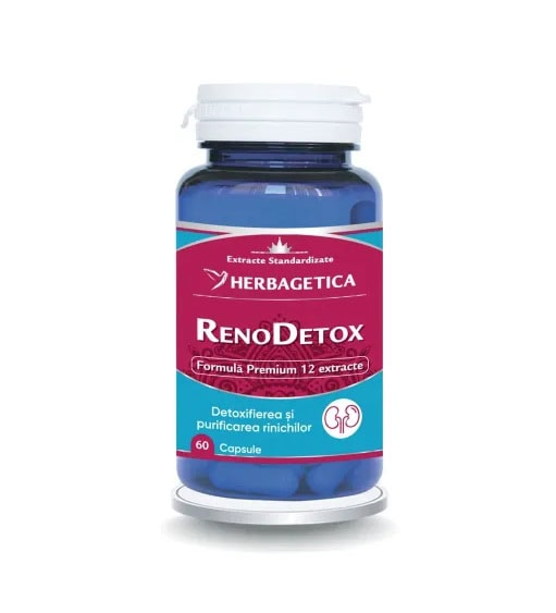 Renodetox, 60 Capsule, Herbagetica