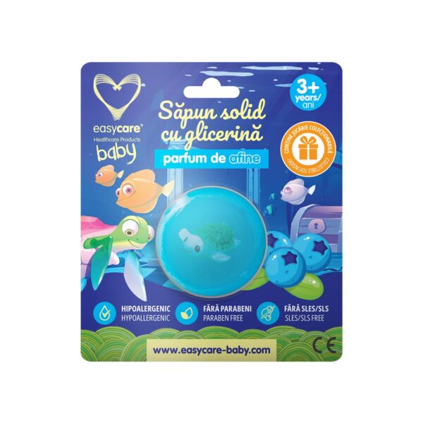 sapun-solid-cu-glicerina-si-jucarie-pentru-copii-parfum-afine-100g-easycare-baby-O41538-farmacia-morpheus Sapun Solid cu Glicerina si Jucarie pentru Copii, Parfum Afine 100g, Easycare Baby