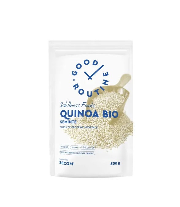 seminte-de-quinoa-bio-300-g-good-routine-O41639-farmacia-morpheus Seminte de Quinoa Bio, 300 g, Good Routine