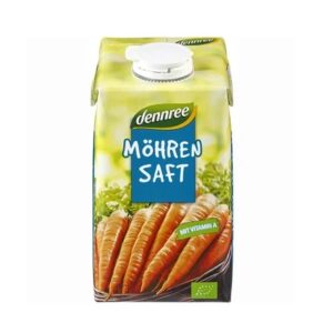Suc de Morcovi Vegan si Ecologic, 500ml, Dennree Biogama