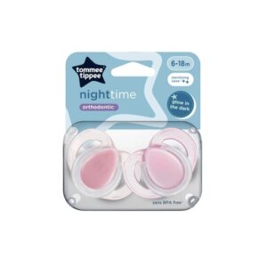 suzete-ortodentice-night-time-6-18-luni-roz-2-bucati-tommee-tippee-O41589-farmacia-morpheus Suzete Ortodentice Night Time, 6-18 Luni, Roz, 2 Bucati, Tommee Tippee