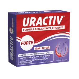 Uractiv Fara Lactoza, 20 Capsule, Fiterman Pharma