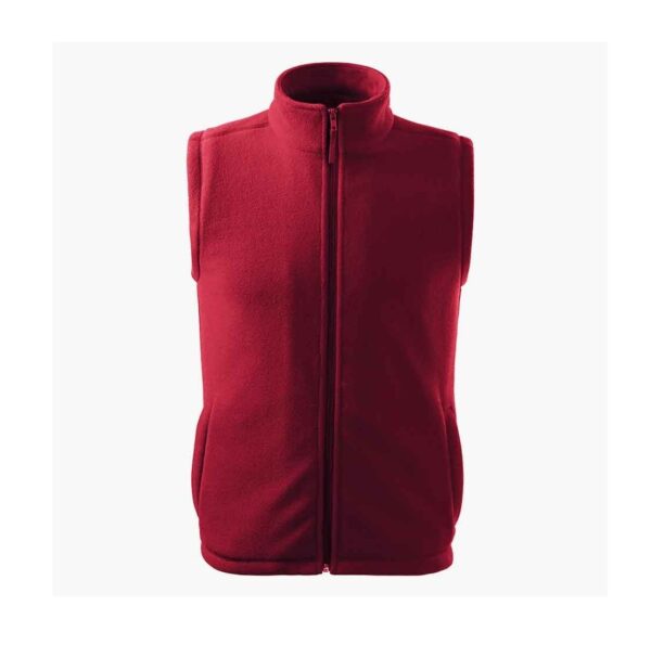 Vesta Medicala din Polar, Culoare Visiniu, Marime S, RubStar