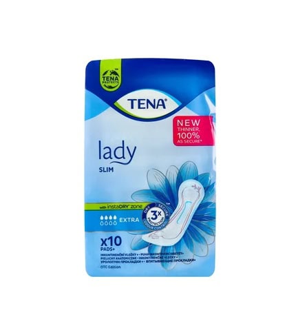 Absorbante pentru Incontinenta Urinara Lady Extra, 10 Bucati, Tena
