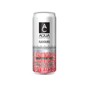 Apa Minerala cu Aroma de Grapefruit Roz, 0.33l, Aqua Carpatica