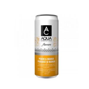 Apa Minerala cu Aroma de Piersici si Mango, 0.33l, Aqua Carpatica