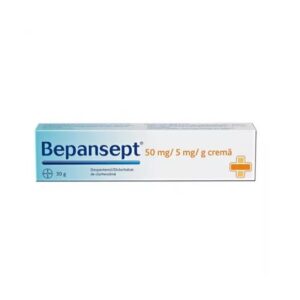 Bepansept Crema, 50 mg/5mg/g, 30 g, Bayer