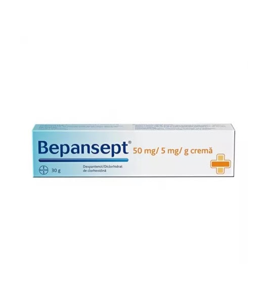 bepansept-crema-50-mg-5mg-g-30-g-bayer-X26532-farmacia-morpheus Bepansept Crema, 50 mg/5mg/g, 30 g, Bayer