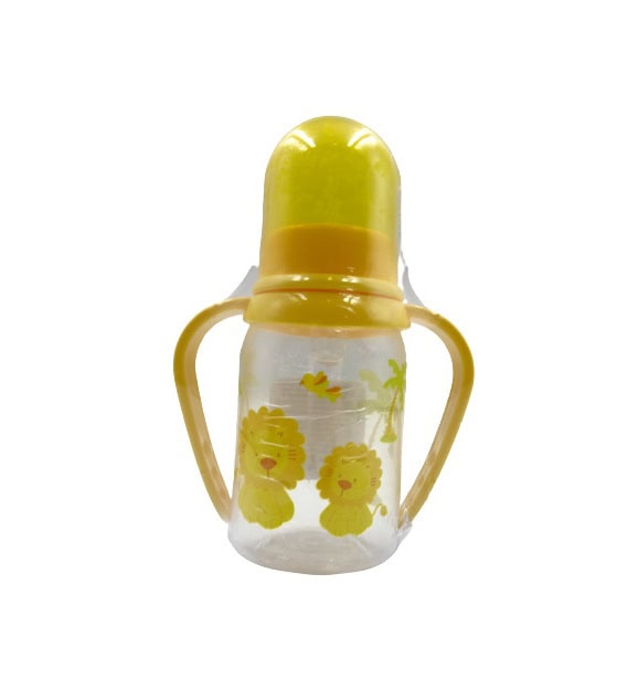 Biberon cu Maner Decorat, 125 ml, ro143, Primii Pasi