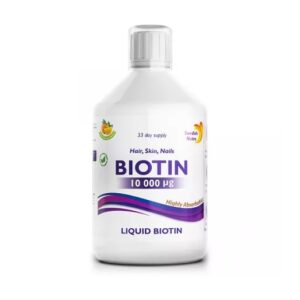 Biotina Lichida, 10.000 mcg, 500 ml, Swedish Nutra