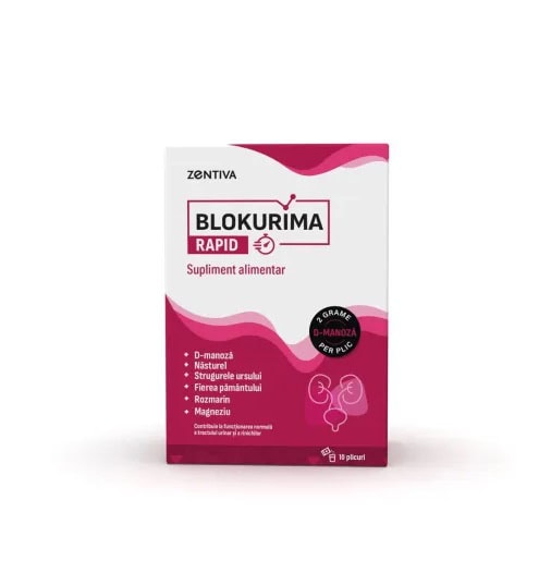 Blokurima Rapid, 10 Plicuri, Zentiva