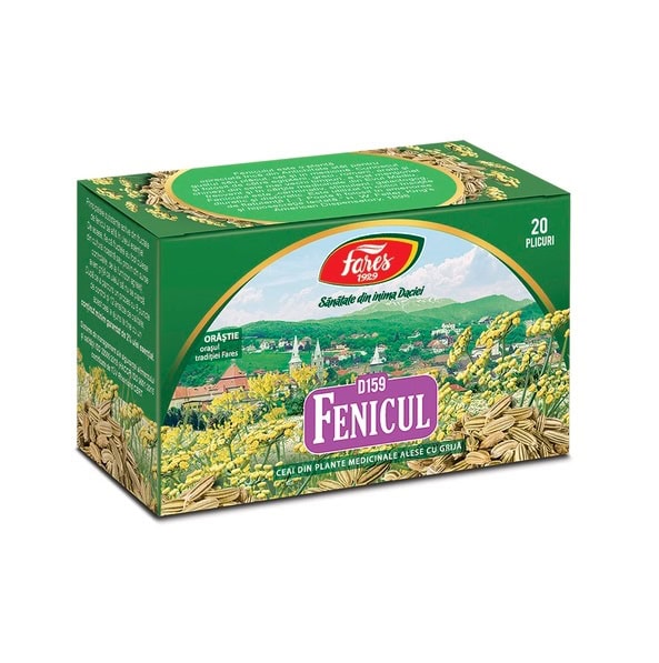Ceai Fenicul D 159, 20 Plicuri, Fares