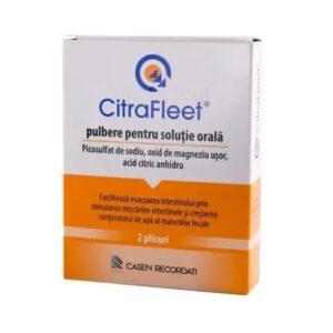CitraFleet, 2 Plicuri, Recordati