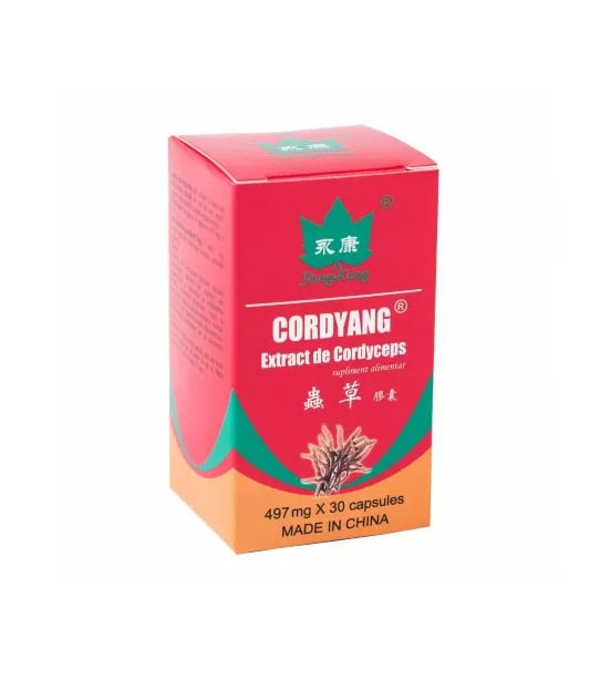 Cordyang, 497 mg Extract de Cordiceps, 30 Capsule, Yongkang International China