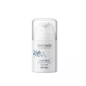 Crema Iluminatoare de Zi cu Niacinamida si Acid Hialuronic SPF 50, 50 ml, Biotrade
