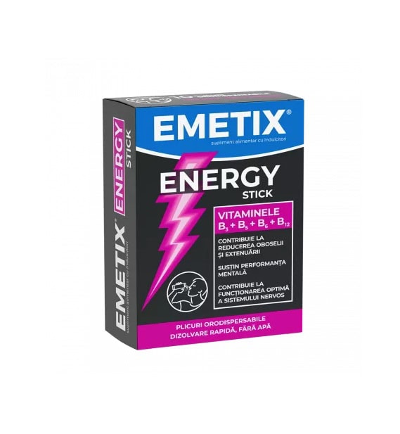 Emetix Energy Stick, 10 Plicuri, Fiterman
