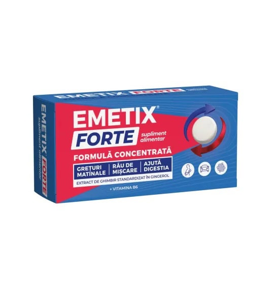 Emetix Forte, 30 Comprimate, Fiterman