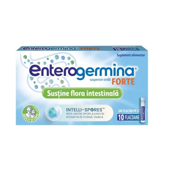 Enterogermina Forte Suspensie Orala, 10 Flacoane, Opella Healthcare