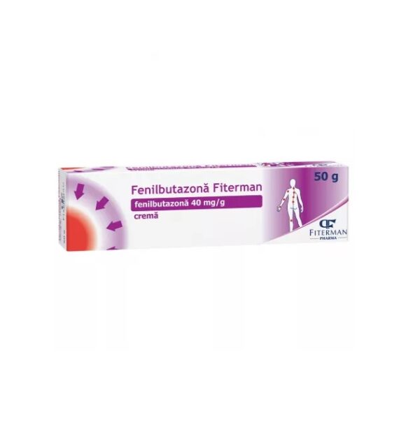 Fenilbutazona 40 mg/g Crema, 50 g, Fiterman