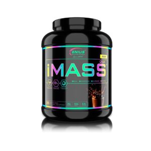 Gainer Fara Zahar cu Aroma de Ciocolata iMass, 2500 g, Genius Nutrition