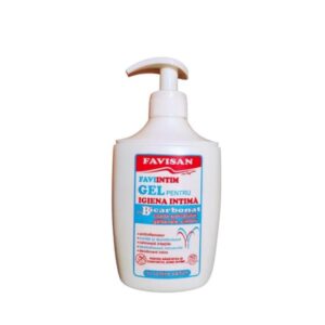 Gel Igiena Intima cu Bicarbonat, Coada Soricelului, Galbenele si Cimbru, 300ml, Favisan