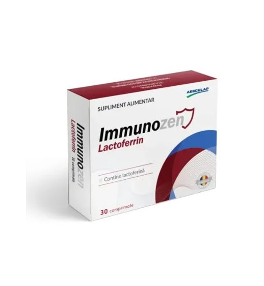 Immunozen Lactoferrin, 30 Comprimate, Aesculap