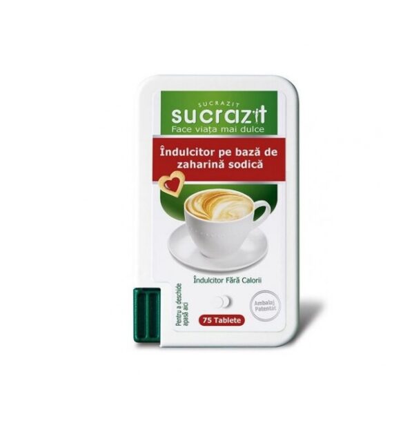 Indulcitor Sucrazit Poket 75 Tablete, Biscol