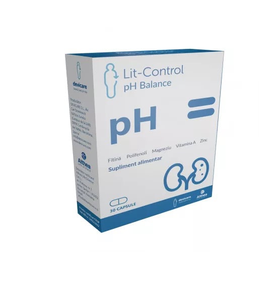 Lit-Control PH Balance, 30 Capsule Vegetale, Althea Life Science
