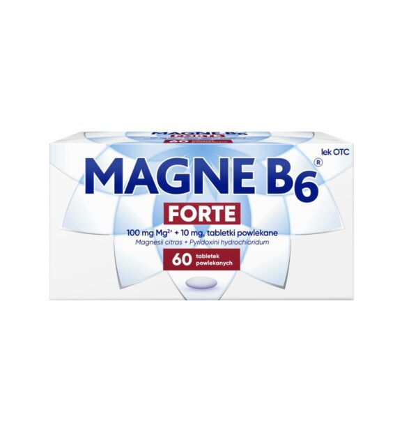 Magne B6 Forte 100mg/10mg 60 Comprimate Filmate, Sanofi