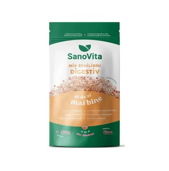 Mix Echilibru Digestiv, 200 g, Sanovita