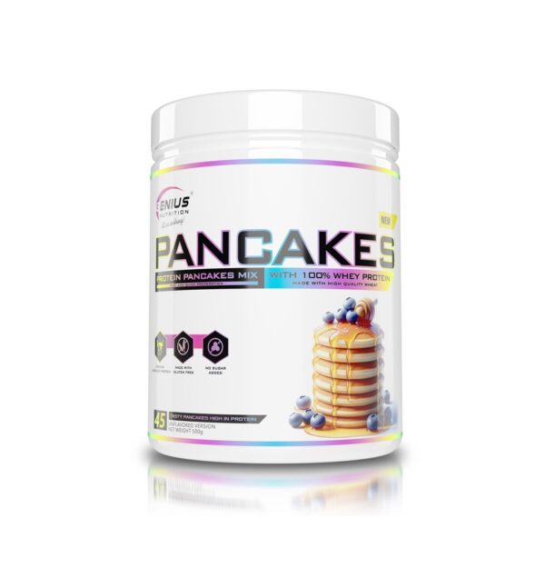 Mix pentru Clatite Proteice Protein Pancakes, 500 g, Genius Nutrition