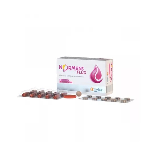 NorMens Flux, 30 Comprimate + 10 Capsule, Hyllan
