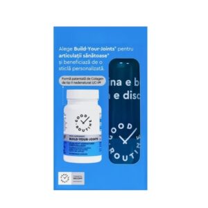 Pachet Build Your Joints, 30 Capsule + Sticla, Good Routine