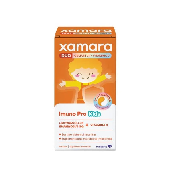 Picaturi Xamara Duo Imuno Pro Kids, 10 ml, Dr. Reddys