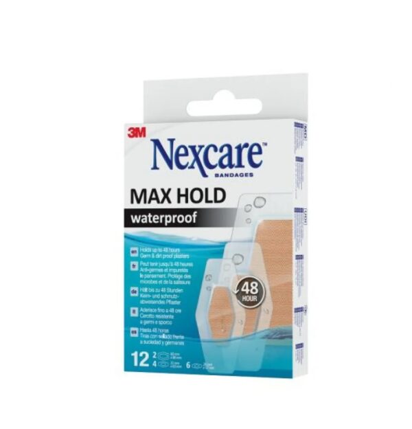 plasturi-rezistenti-la-apa-max-hold-12-bucati-3m-nexcare-O41792-farmacia-morpheus Plasturi Rezistenti la Apa Max Hold, 12 Bucati, 3M Nexcare