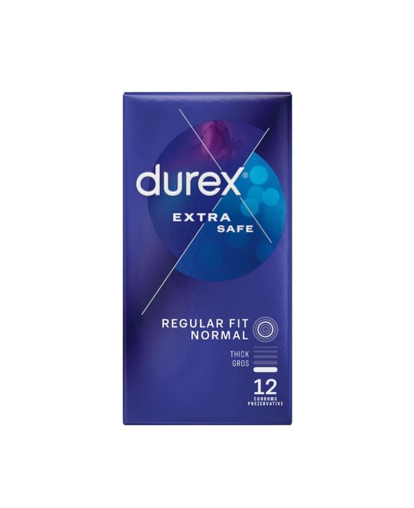 Prezervative Extra Safe, 12 Bucati, Durex