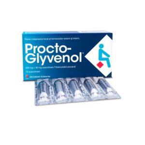 Procto-Glyvenol, 10 Supozitoare, Recordati