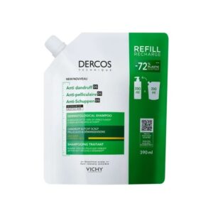 Rezerva Eco Sampon Anti-Matreata pentru Par Uscat Dercos, 390 ml, Vichy