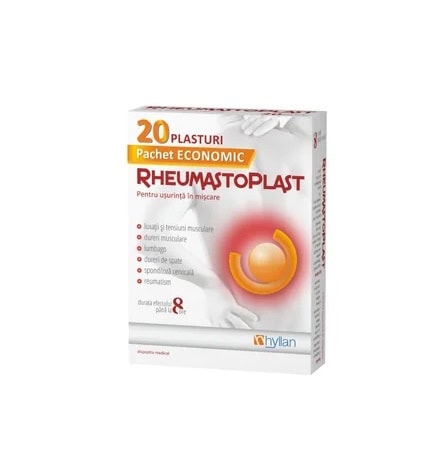 RheumastoPlast, 20 Plasturi, Hyllan Pharma
