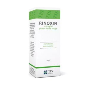 Rinoxin Solutie Nazala 0.25 mg, 0,25 mg/ml, 10 ml, Tis Farmaceutic