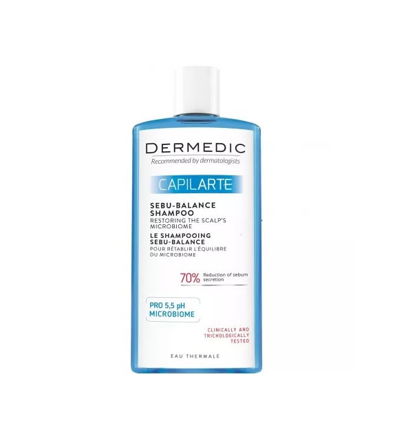 Sampon Seboregulator Sebu-Balance Capilarte, 300 ml, Dermedic