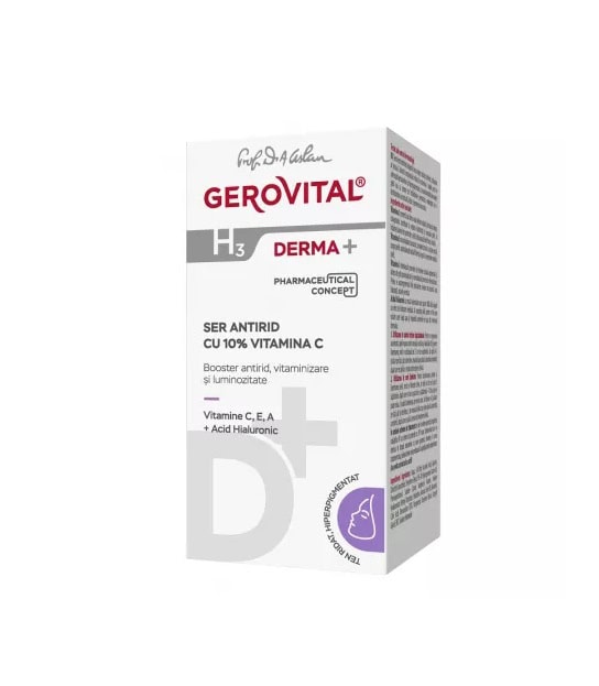 ser-antirid-cu-10-vitamina-c-h3-derma-15-ml-gerovital-O41800-farmacia-morpheus Ser Antirid cu 10% Vitamina C H3 Derma+, 15 ml, Gerovital