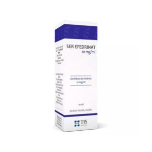 Ser Efedrinat Picaturi Nazale, 10 mg/ml, 10 ml, Tis Farmaceutic