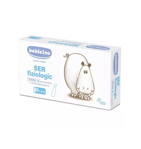 Ser Fiziologic Bebicina, 20 Monodoze, Omega Pharma