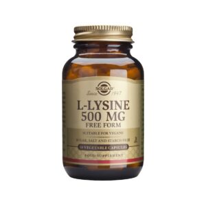 Supliment Alimentar L-Lizina 500mg , 50 Capsule, Solgar